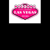 HOT PINK Las Vegas Sign Ladies Spaghetti Top t-shirts