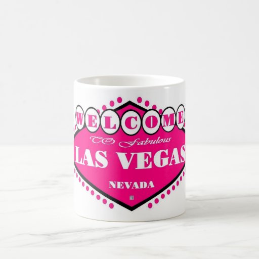 HOT PINK Las Vegas Sign Mug Zazzle
