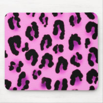 Hot Pink Leopard mousepads by princess_dollhead Hot Pink Leopard mousepads