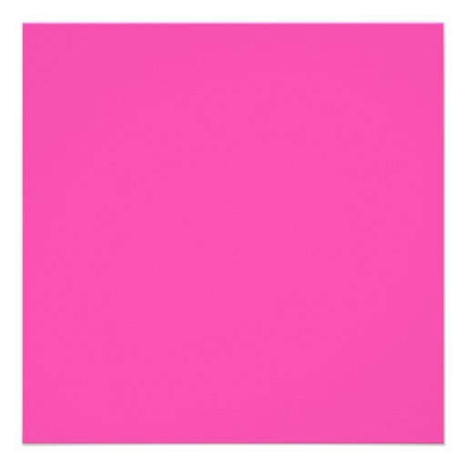 Hot Pink Limousine Sweet Sixteen Party Invitations