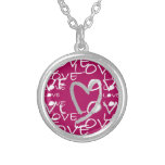 Hot Pink Love Custom Jewelry