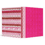 Hot Pink Love Scrapbook Binder