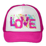 Hot Pink Love Trucker Hat
