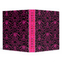 Hot Pink Miss Victoria Binder by Regella Hot Pink Miss Victoria Binder