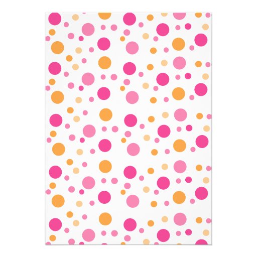 Hot Pink Owl Custom Invitations