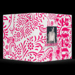 Hot Pink Paisley Class of 2010 Binder