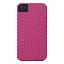 Hot Pink Pattern iPhone 4 Case