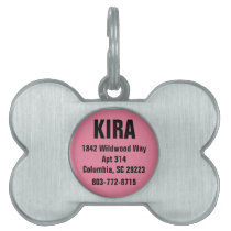 Hot Pink Personalized