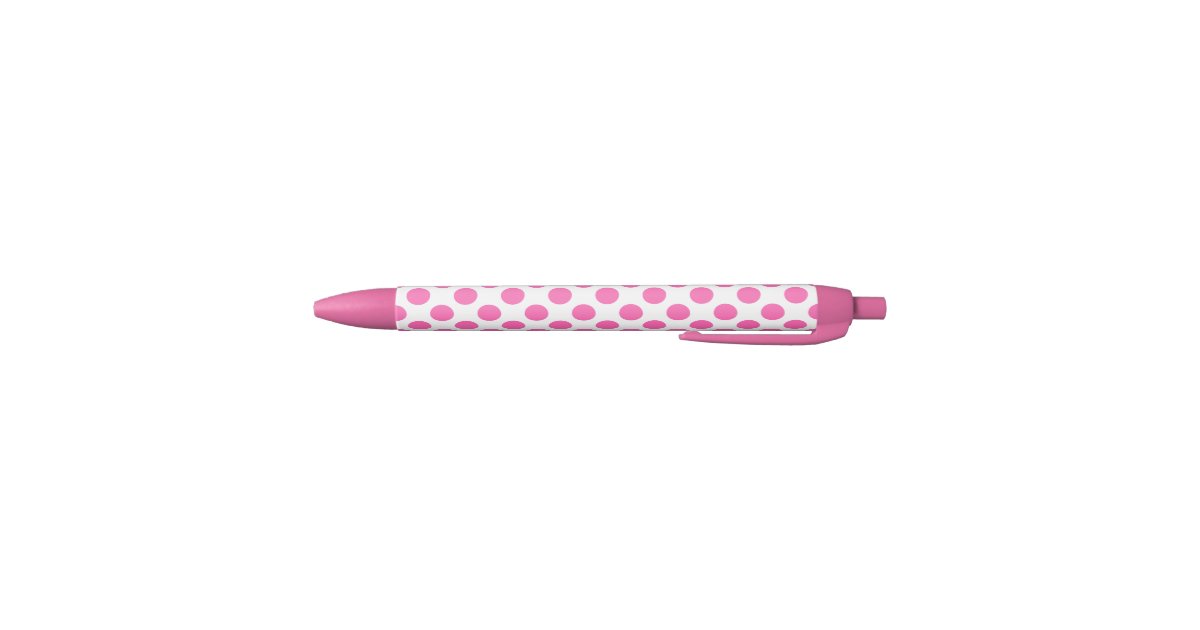 Pink pens with blue ink clearance