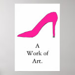 Hot Pink Pump posters