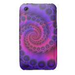 Hot Pink & Purple Spiral iPhone 3 3G/3GS case iPhone 3 Case