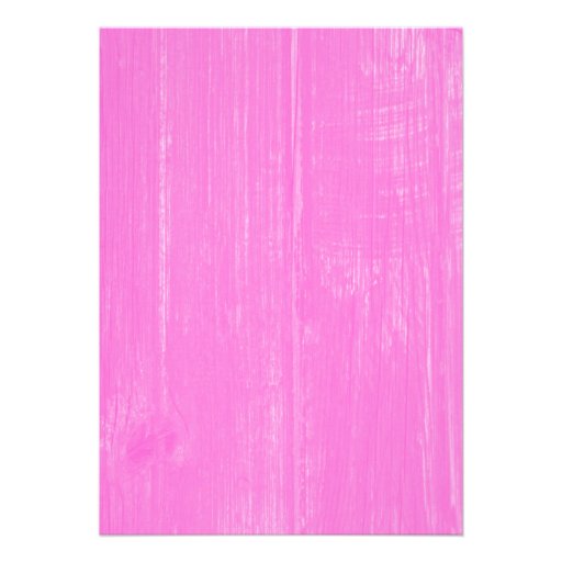 Hot Pink Rustic Lace Barn Wood Wedding Invitations