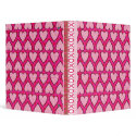 Hot Pink Scrapbook Hearts Binder by Regella Hot Pink Scrapbook Hearts Binder