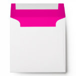 Hot Pink Square Envelope