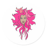Hot Pink Sticker