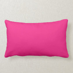 Hot Pink Throw Pillow