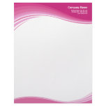 Hot Pink Waves letterhead