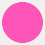 Hot Pink with Lime Green Border stickers