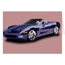 Hot Racing Car Greeting Cards