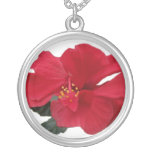 Hot Red Hibiscus Custom Jewelry