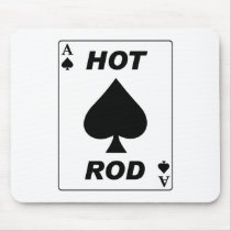 Hot Rod Ace mousepads by scooterfun Hot Rod Ace mousepads