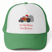 Hot Rod Baby's First Christmas Mesh Hats