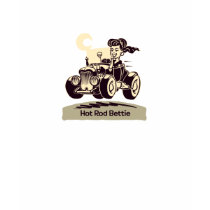 Hot Rod Bettie t-shirts by DutchCourage Hot Rod Bettie t-shirts