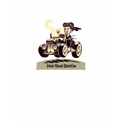 Hot Rod Bettie T Shirts by DutchCourage