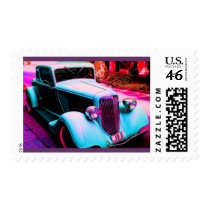 Hot Rod Blue Stamp