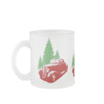 Hot Rod Christmas Mug