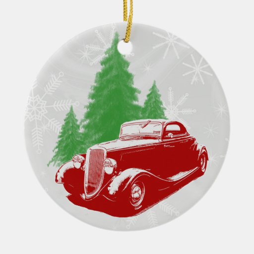 hot rod christmas ornaments zazzle hot rod christmas ornaments zazzle