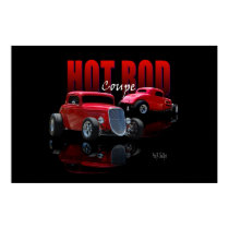 Hot Rod Coupe 34 posters