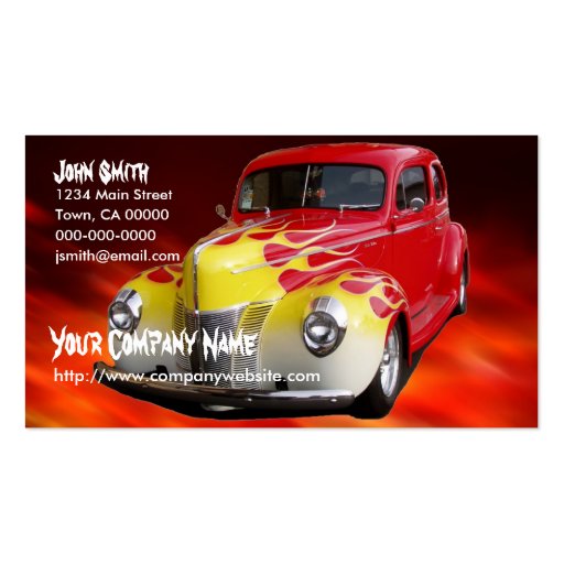 Hot Rod Deluxe Business Cards