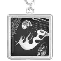 Hot Rod Flames necklaces
