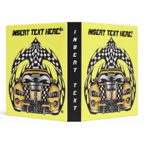 Hot Rod Heaven Avery Binder