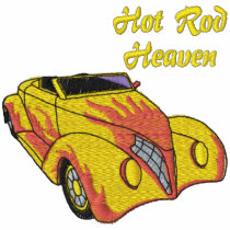 Hot Rod Heaven Embroidered Shirt embroidered shirts