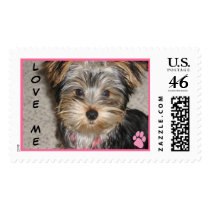 Hot Rod LOVE ME STAMP - CUSTOMIZED For his FAMILY by CuteYorkies Hot Rod LOVE ME STAMP - CUSTOMIZED For his FAMILY
