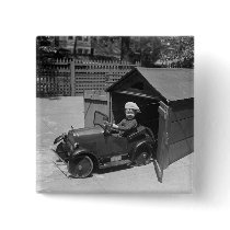 Hot Rod Pedal Car, early 1900s Pin