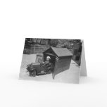 Hot Rod Pedal Car, early 1900s Greeting Cards