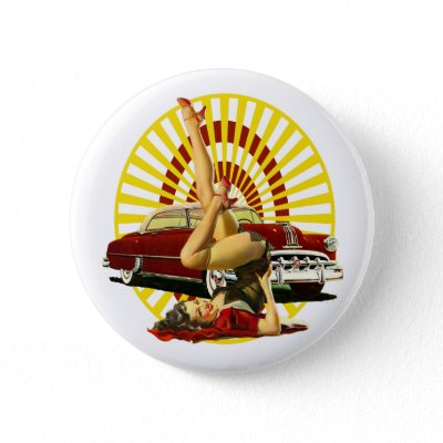 Hot Rod Pin Up Girl by grnidlady Created from a vintage classic car 