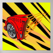 Hot Rod Print and Poster posters