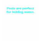 ladies_casual_tshirt - Pools ARE perfect for holding water.