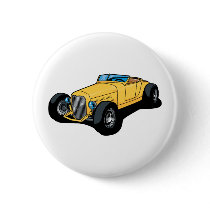 Hot Rod Roadster buttons by hotrodshirts Hot Rod Roadster buttons