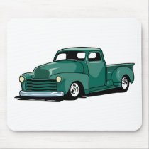 Hot Rod Truck Mouse Mats
