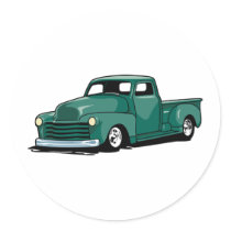 Hot Rod Truck Stickers