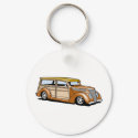 Hot Rod Woodie keychains