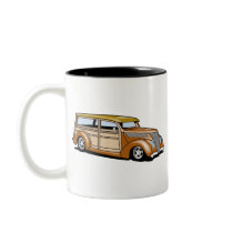 Hot Rod Woodie mugs