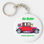 Hot Rodder Keychain