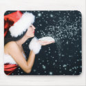 Hot Santa mousepads