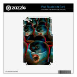 Hot Seat iPod Touch 4G Decals